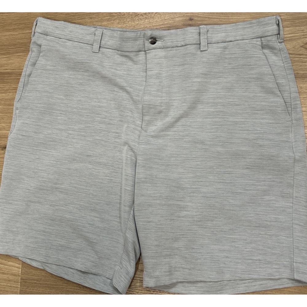 Callaway Men's Flex Flat-Front Performance‎ Golf Shorts Gray Heather Size 40